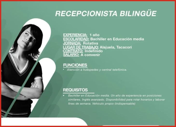 ¿34 empleos de «Bilingue» en Costa Rica - LinkedIn?