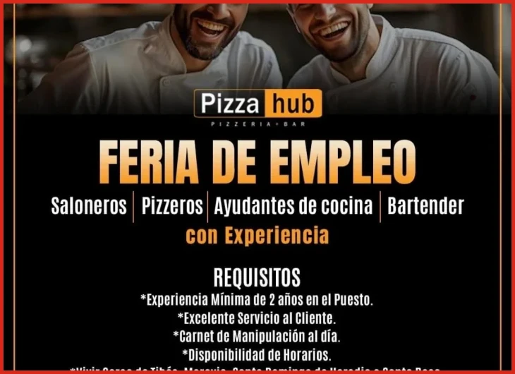 Documentación y pasos para postular a ofertas urgentes de bar en San José