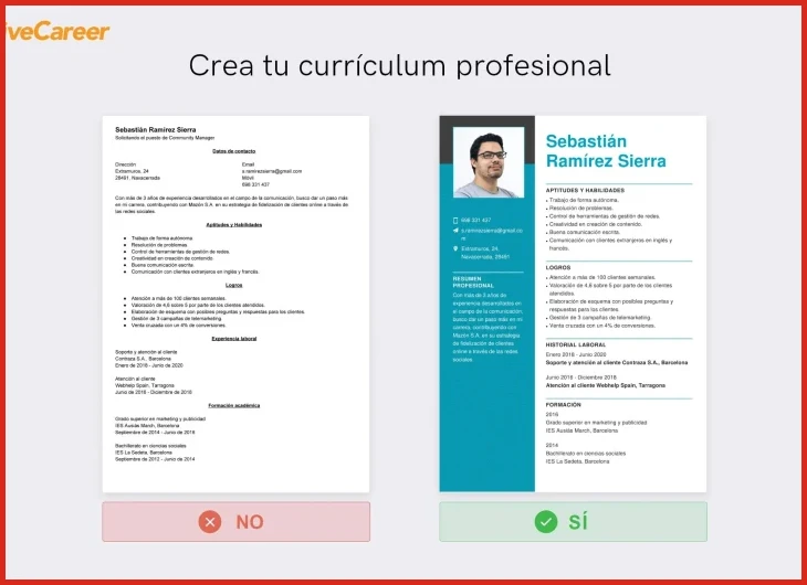 Qué es un CV funcional y en qué se diferencia del cronológico
